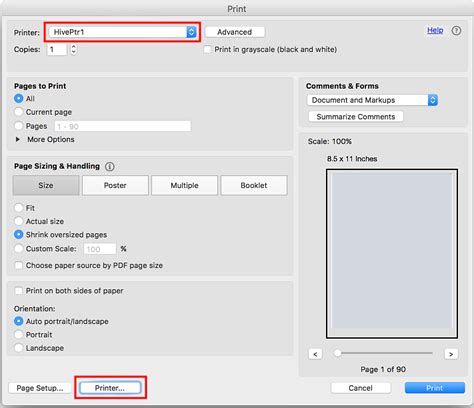 adobe pdf printer